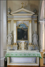 Šv. Benedikto altorius. Klaudijaus Driskiaus fotografija