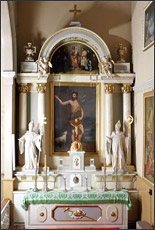 Šv. Jono Krikštytojo altorius. Klaudijaus Driskiaus fotografija