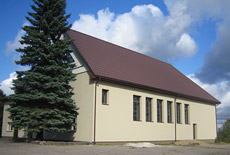 Eičiūnų koplyčia, įkurta buvusiuose kultūros namuose. Iš parapijos archyvų